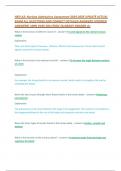 HESI A2&colon; Nursing Admissions Assessment 2024-2025 UPDATE ACTUAL EXAM ALL QUESTIONS AND CORRECT DETAILED ANSWERS &lpar;VERIFIED ANSWERS&rpar; 100&percnt; PASS SOLUTION &sol;ALREADY GRADED A&plus; 