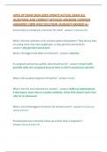 APEA 3P EXAM 3 2024-2025 UPDATE ACTUAL EXAM ALL QUESTIONS AND CORRECT DETAILED ANSWERS &lpar;VERIFIED ANSWERS&rpar; 100&percnt; PASS SOLUTION &sol;ALREADY GRADED A&plus;