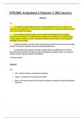 OTE2601 Assignment 2 Semester 2 2023 answers