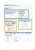 Unit 1.1-1.2 Notes - Completing the Square, Midpoint, Distance