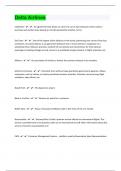 Delta Airlines 69 Practice Questions With Correct Answers &vert;download to score A&plus;