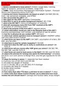 CLASS V ISSUE&comma; TURN-IN AND RESIDUE QUESTIONS AND ANSWERS