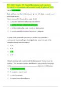 PSY118 Chapter 15 Exam Questions and Answers Graded A&plus; Guaranteed Success Newly Updated 2024&period;