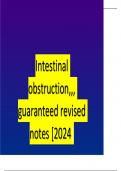 Intestinal obstruction,,, guaranteed revised notes [2024