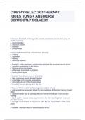 CIDESCO&sol;ELECTROTHERAPY &lpar;QUESTIONS &plus; ANSWERS&rpar; CORRECTLY SOLVED&excl;&excl;