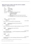  HSCO 511 Exam 3 Liberty University answers complete solutions &colon; All answers Correct&period;