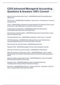 WGU C253 - EXAM BUNDLE&lpar;COMPLETE PACKAGE&rpar;Questions & Answers 100&percnt; Correct&excl;