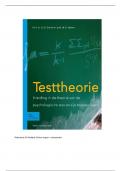 Oefentoets Test- en toetstheorie (PB1502)