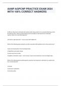 AANP AGPCNP PRACTICE