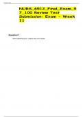 NURS&lowbar;6512&lowbar;Final&lowbar;Exam&lowbar;97&lowbar;100 Review Test Submission&colon; Exam - Week 11
