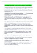 TX Legal Update Part I &lpar;2023-2024&rpar; Final Exam