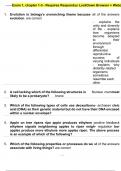 Exam 1&comma; chapter 1-3 - Requires Respondus LockDown Browser &plus; Webcam&period;