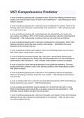 VATI Comprehensive Predictor Exam Questions with correct Answers 2024&sol;2025&lpar; A&plus; GRADED 100&percnt; VERIFIED&rpar;&period;