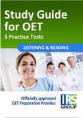OET Mastery: Listening and Reading Power Pack
