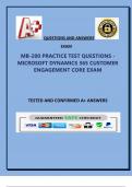 MB-200 PRACTICE TEST QUESTIONS - MICROSOFT DYNAMICS 365 