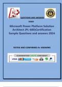 Microsoft Power Platform Solution Architect pl 600Certification