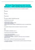 G2 Exam Prep Questions And Correct Answers &vert; 100&percnt; Verified &vert;Actual Answers