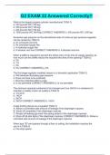 G2 EXAM 22 Answered Correctly&excl;&excl;