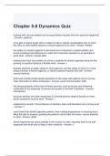 Chapter 5-8 Dynamics Quiz- solved