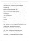 PSI cosmetology state board exam