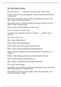CE 320 FINAL EXAM