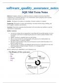 software&lowbar;quality&lowbar;assurance&lowbar;notes SQE Mid Term Notes