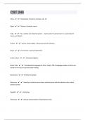 CST 245&vert;114 Questions And Answers