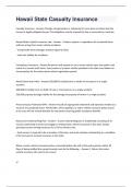 Hawaii Insurance exam  Bundled Exams 2024&sol;2025 Full Solution Pack Verified 100&percnt;