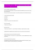 NCLEX REVIEW - 2024 practice test with complete solutions&period;