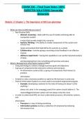 COMM 226 – Final Exam Notes 100% EXPECTED SOLUTIONS Concordia University.