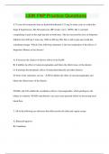 Exam 1 - Questions from Leik review book &vert; Questions with 100&percnt; Correct Answers &vert; Latest Update 2024 &vert; Verified