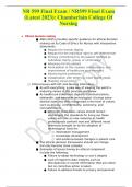 NR 599 Final Exam &sol; NR599 Final Exam  &lpar;Latest 2023&rpar;&colon; Chamberlain College Of  Nursing