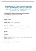 NERC PREP TEST 101 LATEST 2024-2025 COMPLETE 200 ACTUAL TEST QUESTIONS AND CORRECT DETAILED ANSWERS &lpar;VERIFIED ANSWERS&rpar; LATEST UPDATED VERSION 2024-2025 &vert; ASSURED A&plus;