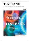 Test Bank for Lilleys Pharmacology for Canadian Health Care Practice, 4th Edition by Sealock, 2021, Chapter 1-58 | All Chapters ISBN: 9780323694803| Complete Guide A+