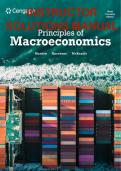 Instructor Solution Manual For Principles of Macroeconomics, 9th Edition N. Gregory Mankiw Ronald D. Kneebone Kenneth J McKenzie Chapter(1-18) ISB-ISB-9781774740286