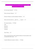 Critical Care Paramedic Exam Questions with Correct Answers&lowbar;2024