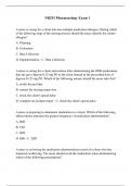 NR293 Pharmacology Exam 1