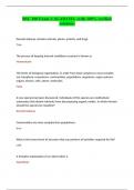 BSC 108 Exam 1-ALABAMA -with 100&percnt; verified solutions
