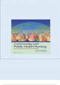 Test bank community and public health nursing promoting the public's health 10th edition rector Updated 2024 Rated A+