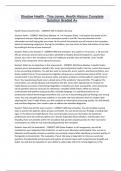 Shadow Health - Tina Jones&comma; Health History Complete Solution Graded A&plus; 