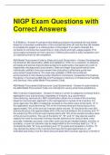 NIGP Exam Questions with Correct Answers (1)