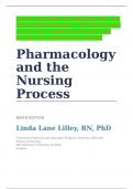 LATEST TESTBANK FOR PHARMACOLOGY AND THE NURSING PROCESS 9TH EDITION CHAPTER 1-58 BY LILEY, RAINSFORTH COLLINS AND SNYDER 2024 UPDATED AND VERIFIED