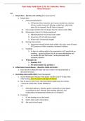 Peds Study Guide Exam 2 &lpar;GI&comma; GU&comma; Endocrine&comma; Neuro&comma; Heme&sol;Immune&rpar;