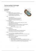 histologie samenvatting + practicum aanduidingen (onderaan het document)