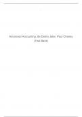 Advanced Accounting, 8e Debra Jeter, Paul Chaney (Test Bank)