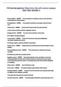 PA Pesticide Applicator Exam Core Info with correct answers PA Pesticide Applicator Exam Core Info with correct answers PA Pesticide Applicator Exam Core Info with correct answers PA Pesticide Applicator Exam Core Info with correct answers PA Pesticide Ap