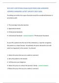 NYS EMT CERTIFYING EXAM QUESTIONS AND ANSWERS VERIFIED ANSWERS LATEST UPDATE 2023-2024&period;