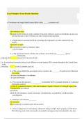 Texas Principles 1 Exam Practice Questions 