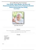 Case Study JoAnn Walker, 84 years old Pneumonia/Chronic Obstructive Pulmonary Disease Clinical Reasoning Case Study Case Study 1