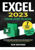 Excel 2023 How to Become a Master of Microsoft Excel in Less Than 7 Minutes a Day with the Most Updated